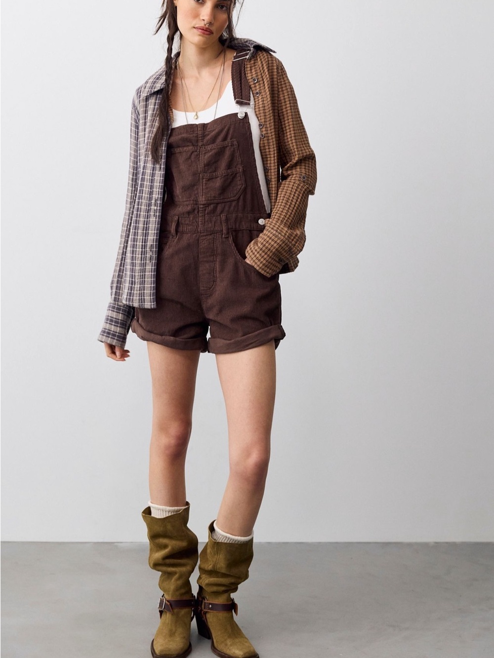 Free People Ziggy Curdoroy Overalls